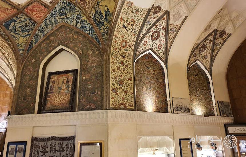 معماری عمارت باغ جهان نما شیراز